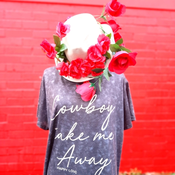 🤠NEW !!!"Cowboy, take me away."🏇 Happy Love T-shirt❤️ - Picture 6 of 6